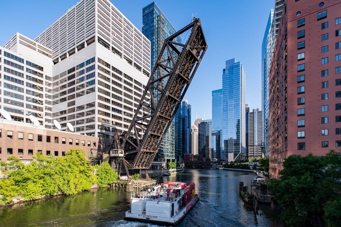 Fulton River neighborhood in Chicago