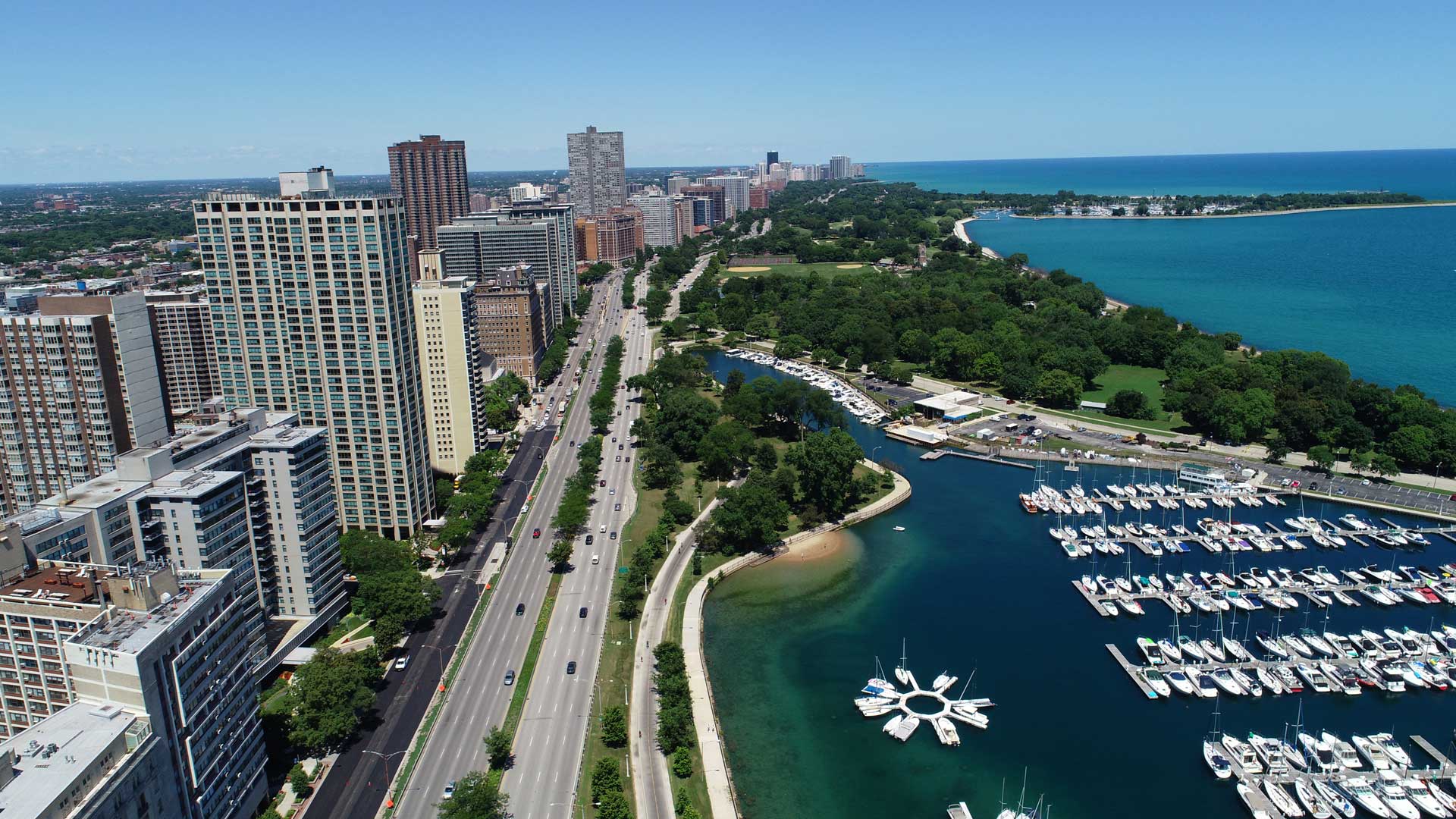 Lakeview neighborhood in Chicago
